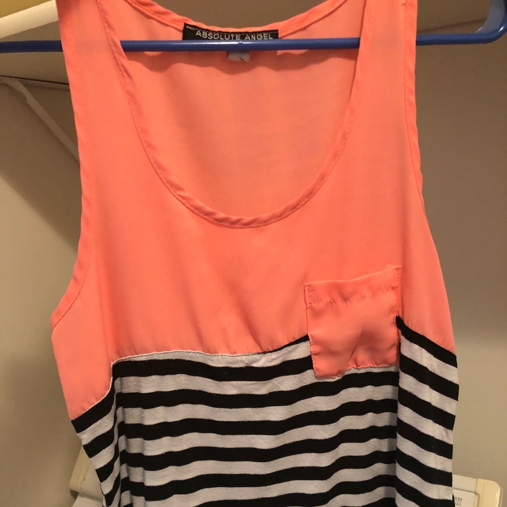 Absolute Angel Striped Tank Top